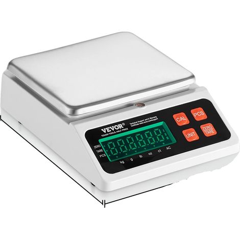 Zählwaage, hohe Präzision, wiederaufladbarer Akku, 10 kg (1/2)