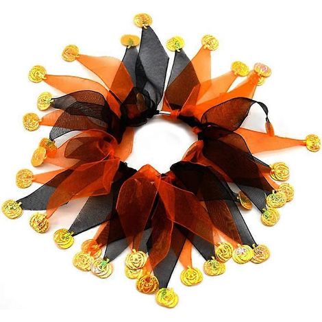 Filiyano-Collier élastique citrouille pour animaux de compagnie, accessoire de déguisement d'Halloween pour chiens et chats[ls] Halloween (1/5)