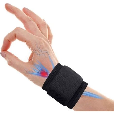 Polsiera elastica supporto per polso 1 pezzo Art.00901