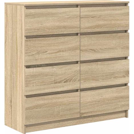 vidaXL Credenza Rovere Sonoma 100x35x99 cm in Legno Multistrato (1/5)