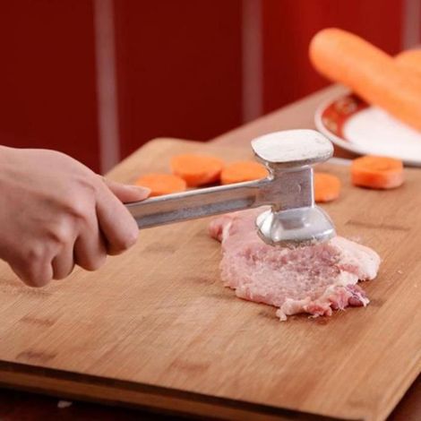 Marteau d\'attendrisseur de viande durable, marteau de viande, maison de cuisine lisse pour poulet de boeuf-Ywey (1/4)