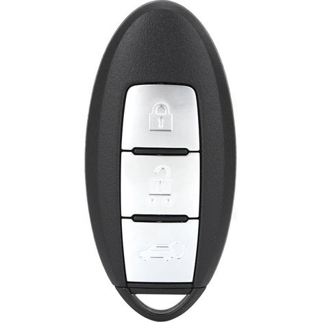 Clé télécommande intelligente 3 boutons 433 MHz 4A compatible avec NISSAN Qashqai et X Trail (1/4)