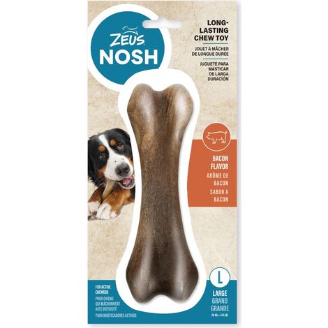 Hueso mordedor con aroma para perro Zeus Nosh Strong