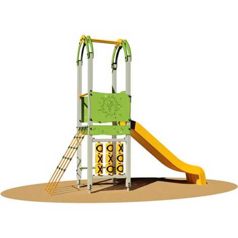 Torretta Luana 945M Giochipark scivolo H98cm scala risalita EN 1176 2-8 anni