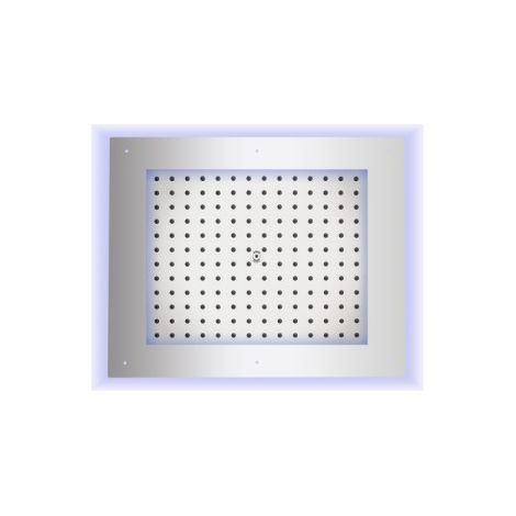 Cadre rétrofit à LED chromothérapie bronze pour plafonds de douche - Bossini HI0391022 (1/2)