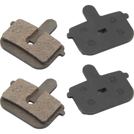 Deux jeux de plaquettes de frein à disque pour vélo, en résine semi-métallique, adaptés au remplacement des plaquettes de frein de vélo. (1/5)