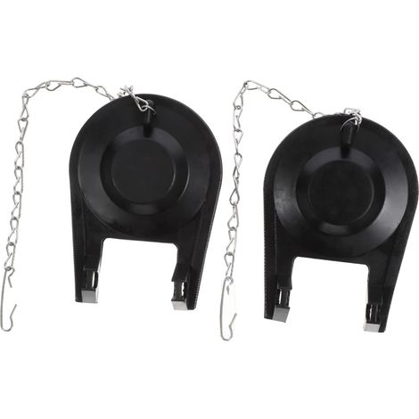 Clapet de Réservoir de Toilettes en Pvc Noir (1/5)