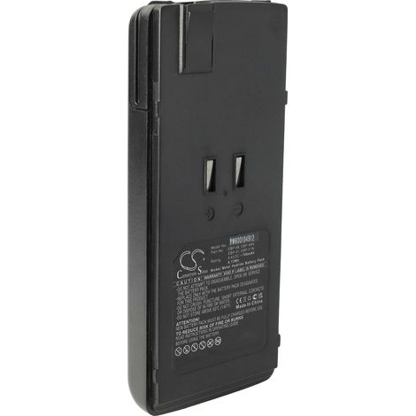 vhbw 1x Akku kompatibel mit Alinco DJ-596T, DJ-596E, DJ-596, DJ-446, DJ-496, DJ-493, DJ-496T Funkgerät, Walkie Talkie (700 mAh, 9,6 V, NiMH)