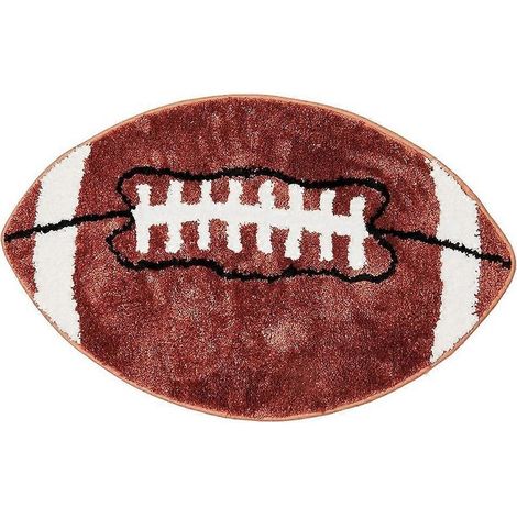 Tapis de bain de football, tapis de salle de bain sportif, 50 x 80 cm (1/5)