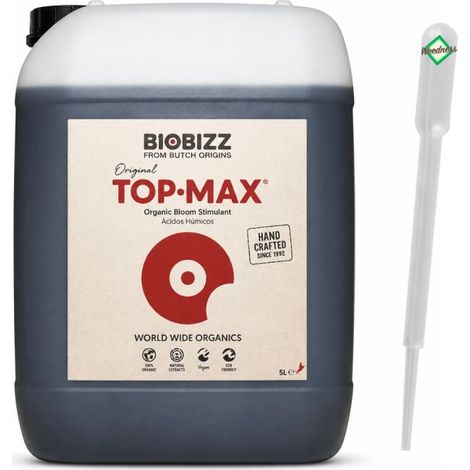 BioBizz Top Max 10 Liter Blütestimulator Blütenbooster Blüte Pflanzen (1/5)