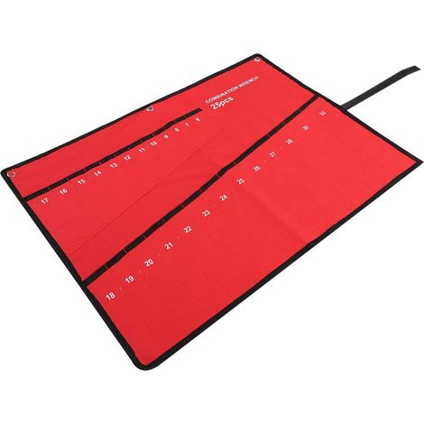 Pochette outils Sacoche à outils à rouler - Pochette de voyage à poches multiples (Taille : 25 Pockets) (1/5)