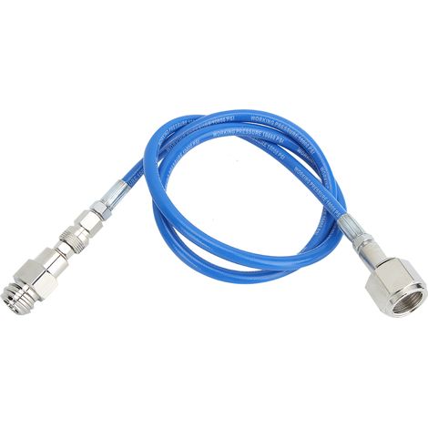 Kit de tuyau adaptateur pour eau gazeuse 1 m / 3,3 pi, bleu W21.8‑14, accessoires pour tuyau CO2 (1/5)