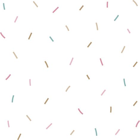 papier peint confettis rose, bleu et blanc - Sanders & Sanders (1/5)