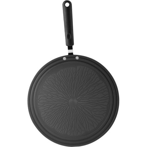 Improved heat diffuser, easy to clean and store, lemon texture, suitable for gas cookers, 28 cm (1/5)