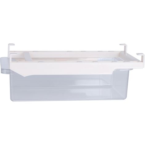 Boîte de rangement coulissante pour réfrigérateur, idéale pour conserver les œufs et les raviolis. (1/5)
