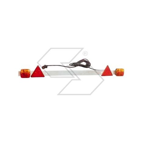 Barra de luz trasera ajustable tractor agrícola 1300-1800mm cable 6.5m