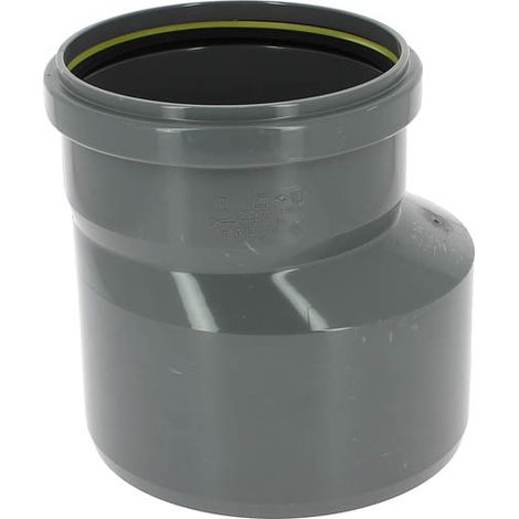 Raccord d'évacuation PVC mâle-femelle Ø200-160 – Pour assainissement – Joint étanche – Installation facile – Compatible avec systèmes d'évacuation – Dyka