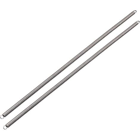 Tension Spring Extension Springs 0.8mm Wire Dia 6mm OD 300mm Free Length Spring Steel Small Double Hook (1/4)