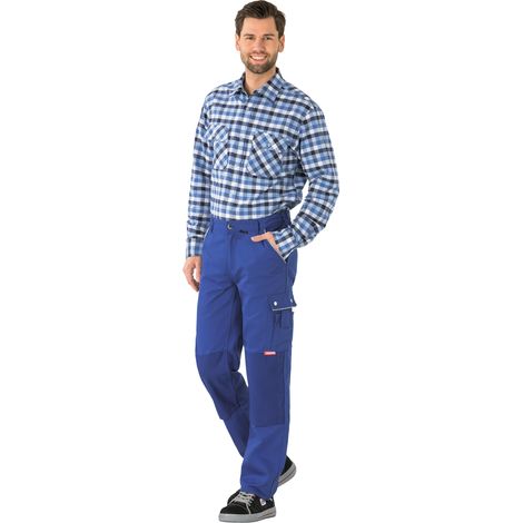 Bundhose Canvas 320 Planam kornblumenblau Gr.58 (1/5)