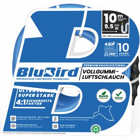 Riegler Werkstattschl.-Set »BluBird«, Schnellverschlusskpl.,Ø15,5x9,5,10m