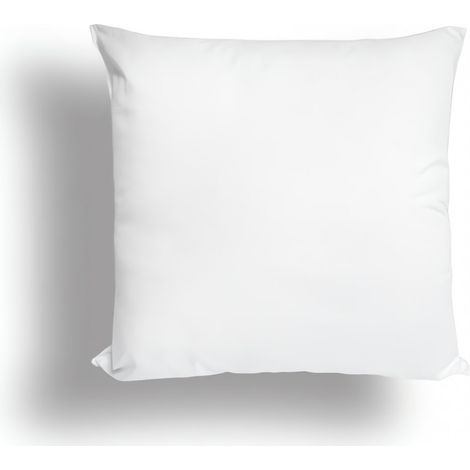 Soleil D Ocre – Oreiller anti-acarien confort 40x40 cm – Enveloppe en tissu non tissé – Garnissage 100 % polyester fibre creuse siliconnée – Certification Oeko-Tex