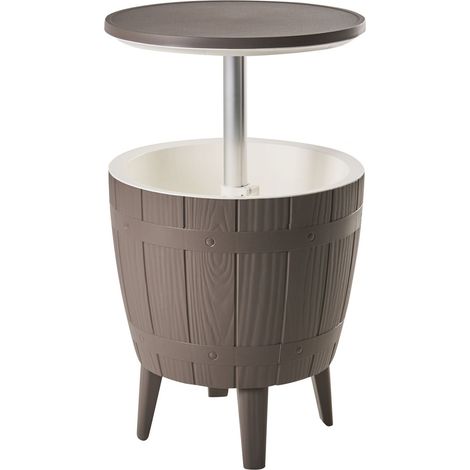 Tavolino portaghiaccio 49 cm 49 cm Tortora Silg