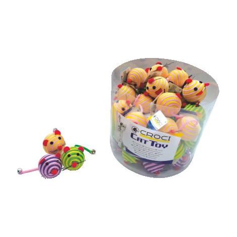 Set 50 pezzi Gioco In Bar. Topi Righe 5 cm