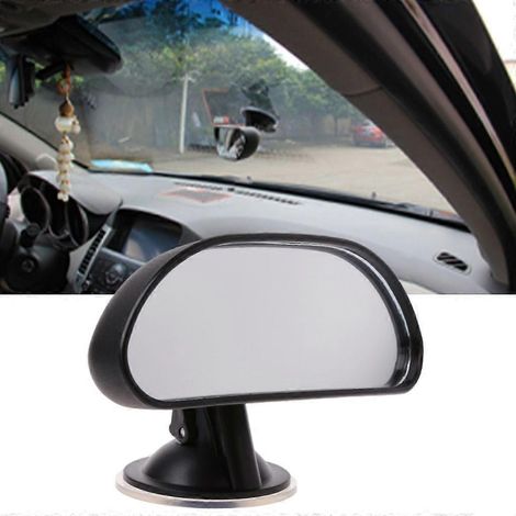 Rétroviseur de voiture pour bébé avec ventouse réglable, verre orienté vers l'arrière, 15 cm, pour la sécurité des nourrissons (1/4)