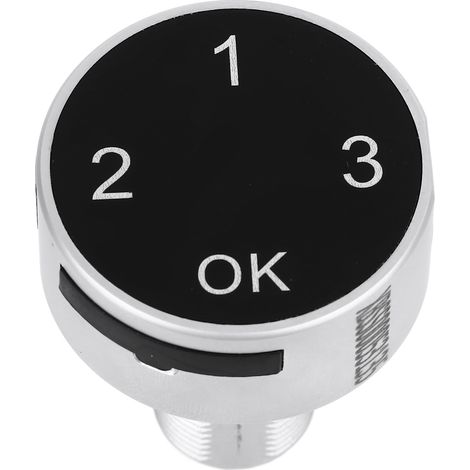 Serrure électronique à code, haute sécurité, avec écran tactile intelligent et polyvalent, pour boîtes aux lettres, armoires et tiroirs. (1/5)