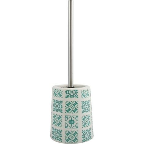 Brosse Wc avec support Céramique SINTRA Turquoise MSV