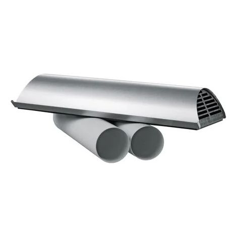 Montageset MS Freshbox 100/200 weiß/Edelstahl - Blauberg Ventilatoren