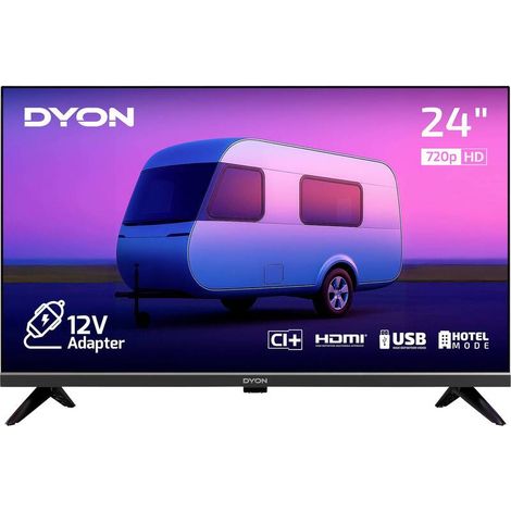 [GEBRAUCHT] B-Ware Dyon 24" HD LED TV mit Triple Tuner USB HDMI für Hotelgebrauch (1/2)