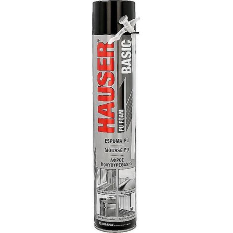 ESPUMA POLIURETANO HAUSER BASIC PU 670ML BOTE (1/2)