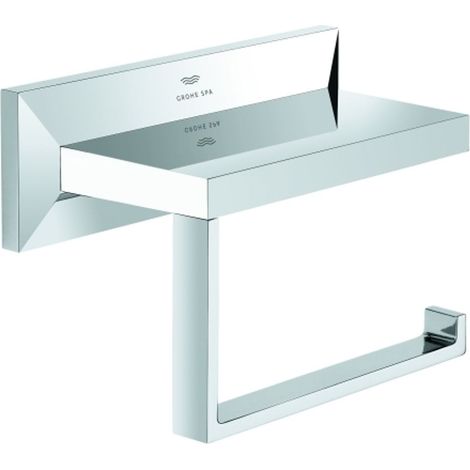GROHE Porta carta igienica Allure Brilliant 40898 senza coperchio cromo, 40898000