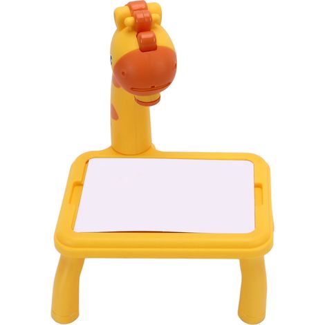 Table de projection pour dessin, projecteur éducatif pour enfants, tableau de peinture pour l'éveil artistique des tout-petits, jaune (1/5)