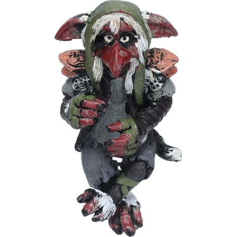 Statue en résine pour jardin, grand gobelin, lutin, sculpture de personnage d'anime, décoration intérieure, jouets (1/5)