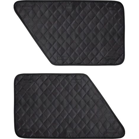 Lot de 2 protections de porte de voiture en polyester pour animaux domestiques 73,7 x 43,2 cm (1/5)
