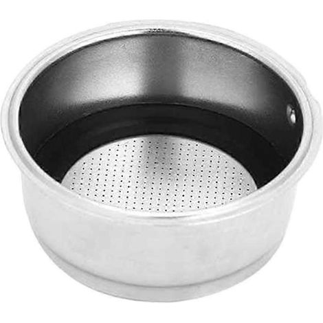 Outil à café en acier inoxydable pour cafetière à pression - Anneau de panier-filtre 1 pièce - Sans BPA - Amovible et lavable-2 cup (1/5)