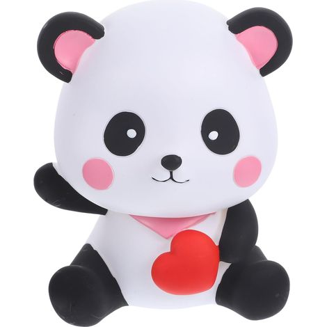 Tirelire Créative Panda Incassable pour Garçon et Filles et Adultes, Taille Moyenne, Boîte à Monnaie Décorative, Pot D’épargne pour Bureau et Maison, Présent Garçon et Filles (1/5)