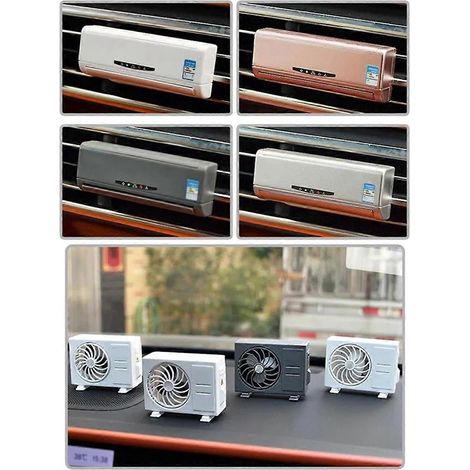 Mini-Klimaanlage Modell Aromatherapie Auto Luftauslass Duft B--