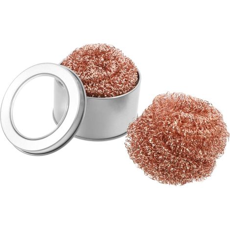 Kit de nettoyage de panne de fer souder avec boule de fil de laiton et (1/5)