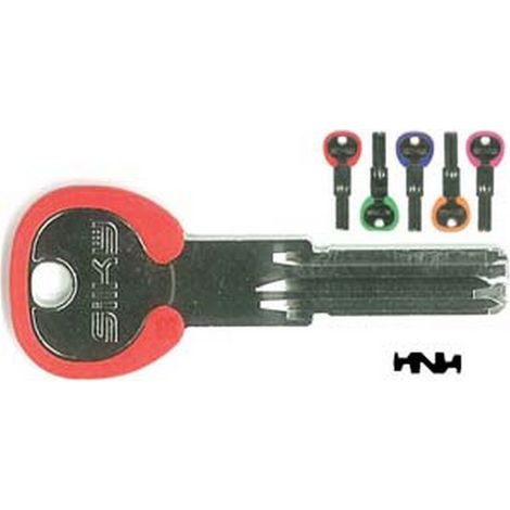 5PZ chiavi punzonate cilindri 5+6+6 spine ie26dz ie26dz silky 5 colori