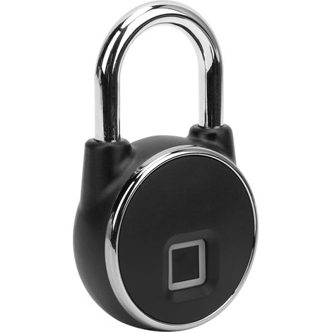Serrure à empreinte digitale étanche IP65, rechargeable par USB et multifonctionnelle pour la maison, l'entrepôt ou les armoires. (1/5)