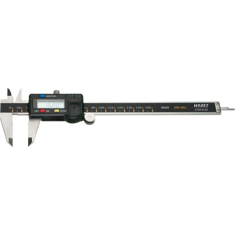 HAZETDIGITAL MESS-SCHIEBER 2154N-20 MESSBEREICH(E) 150 MM
