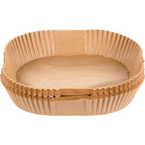 100 inserti per friggitrice ad aria per carta da forno per friggitrice senza grassi 23 cm (1/4)