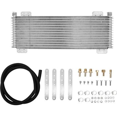 Kit de refroidisseur d'huile à transmission basse pression Max 40 K GVW Remplace LPD47391, 47391 – Argent (1/4)