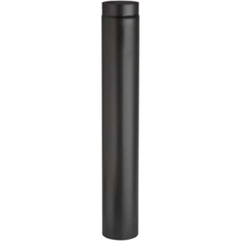 TUBO PORCELLANATO D 13 X H 100CM NERO OPACO TOP - 3 pezzi