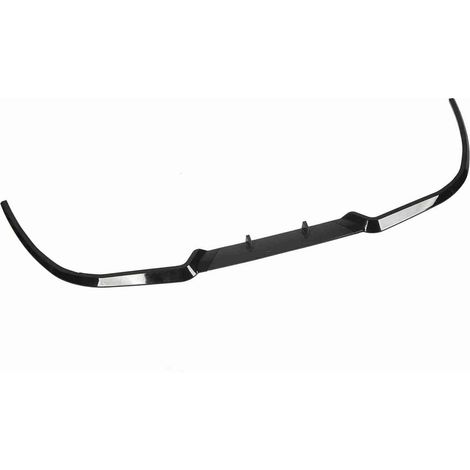 Séparateur de Lèvre de Pare-Chocs Avant, Séparateur de Lèvre Avant de de Pare-Chocs 114 Cm de de Remplacement Spoiler de Résistant aux pour Seat (Noir Brillant) (1/5)