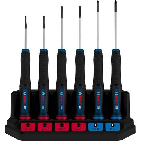 Bosch PRO Präzisionsschraubendreher-Set PH/SL, 6-tlg. - 1600A039PL (1/4)
