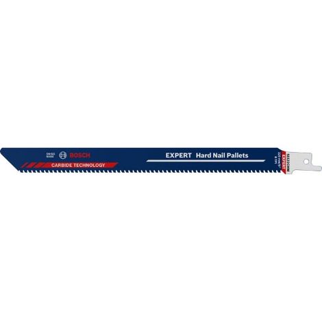 BOSCH HOJA EXPERT .HARD NAIL PALLETS. S1122CHM PARA SIERRAS SABLE UNIDAD DE EMBALAJE 1 unidad